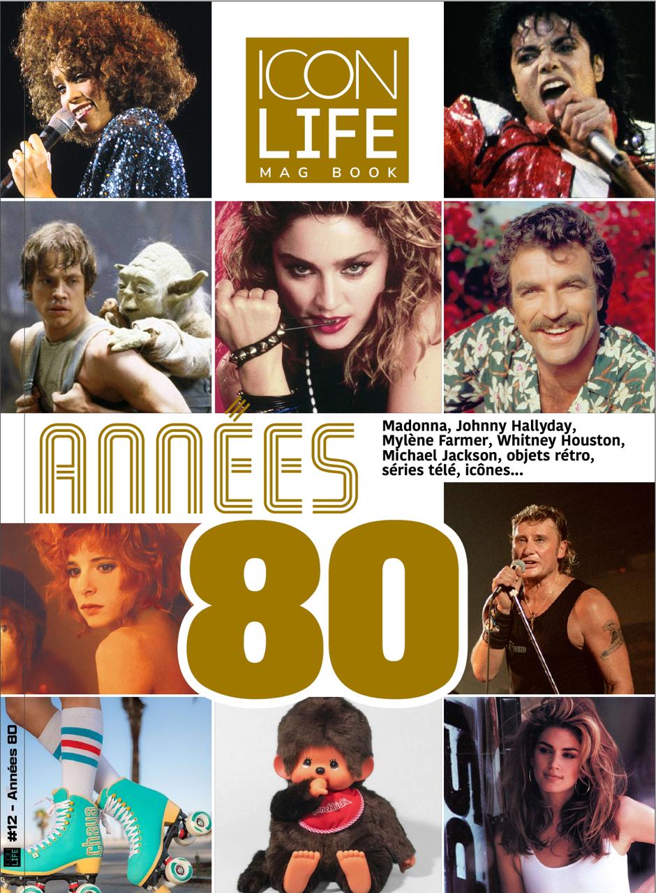 Couverture du magazine Icon Life.