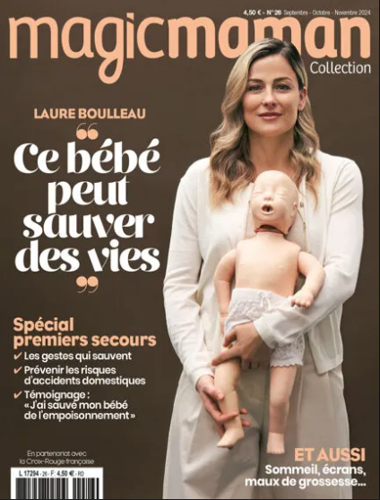 Couverture du magazine Magic Maman.